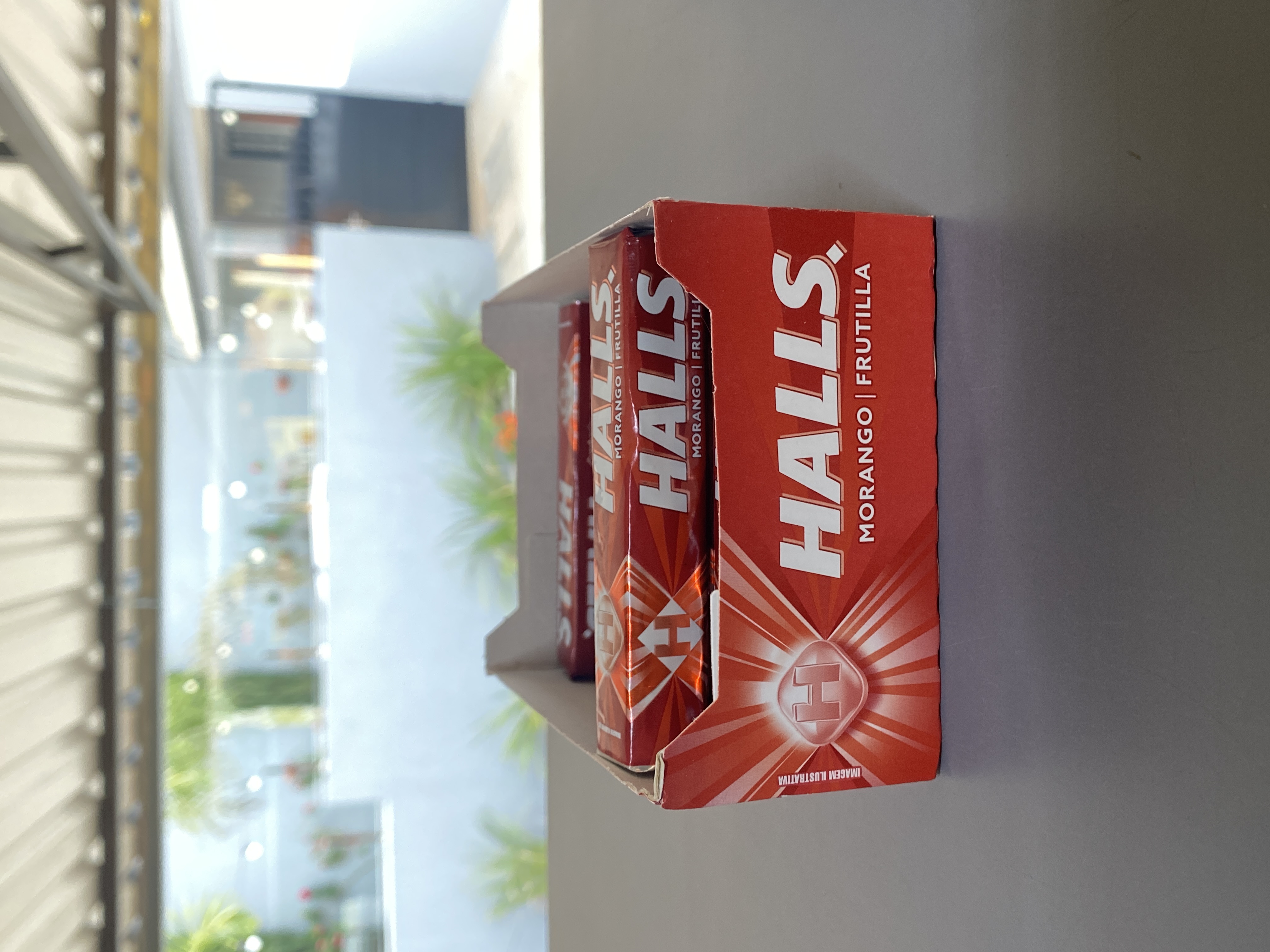 Halls morango