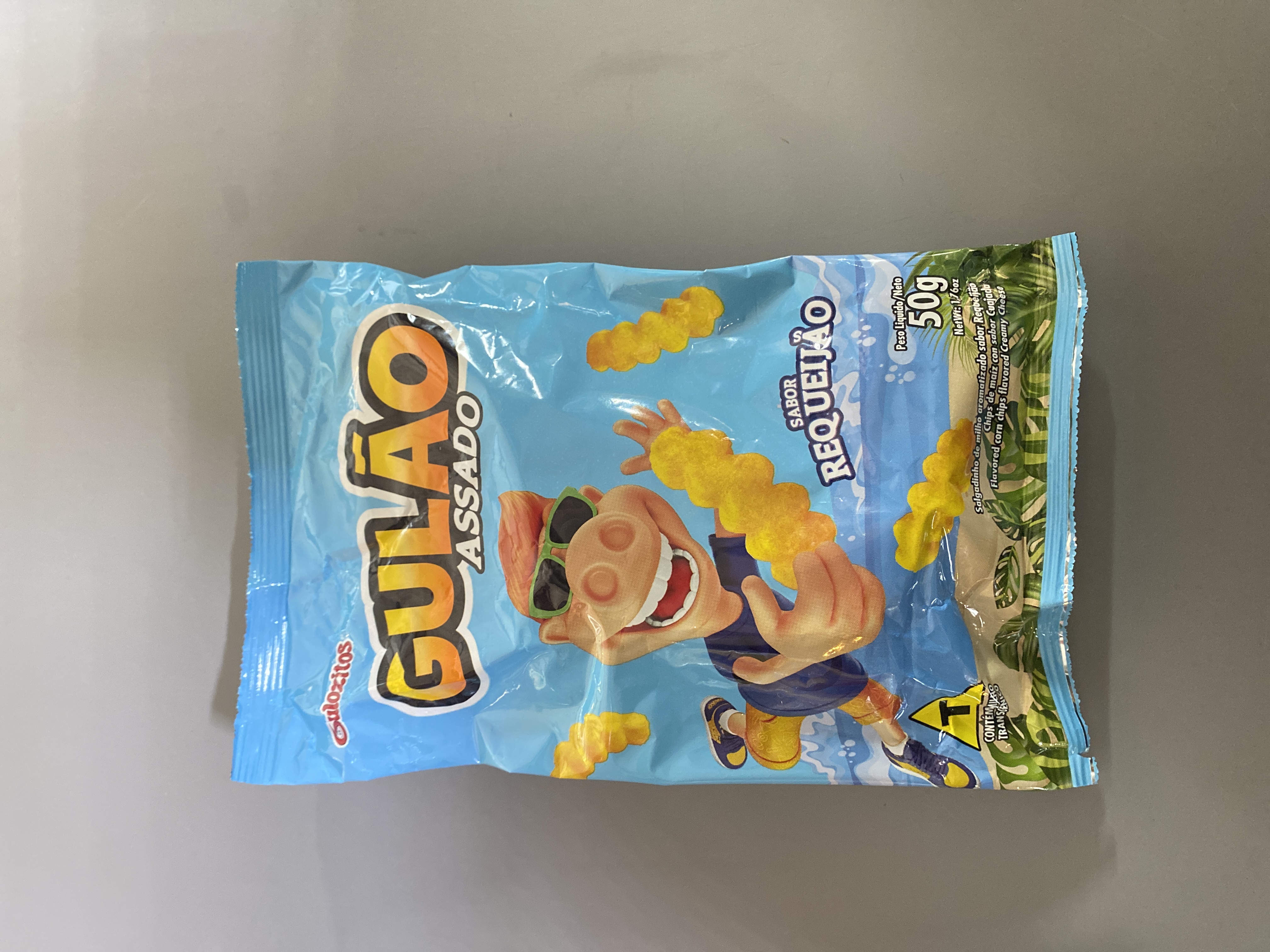 Salgadinho requeijão