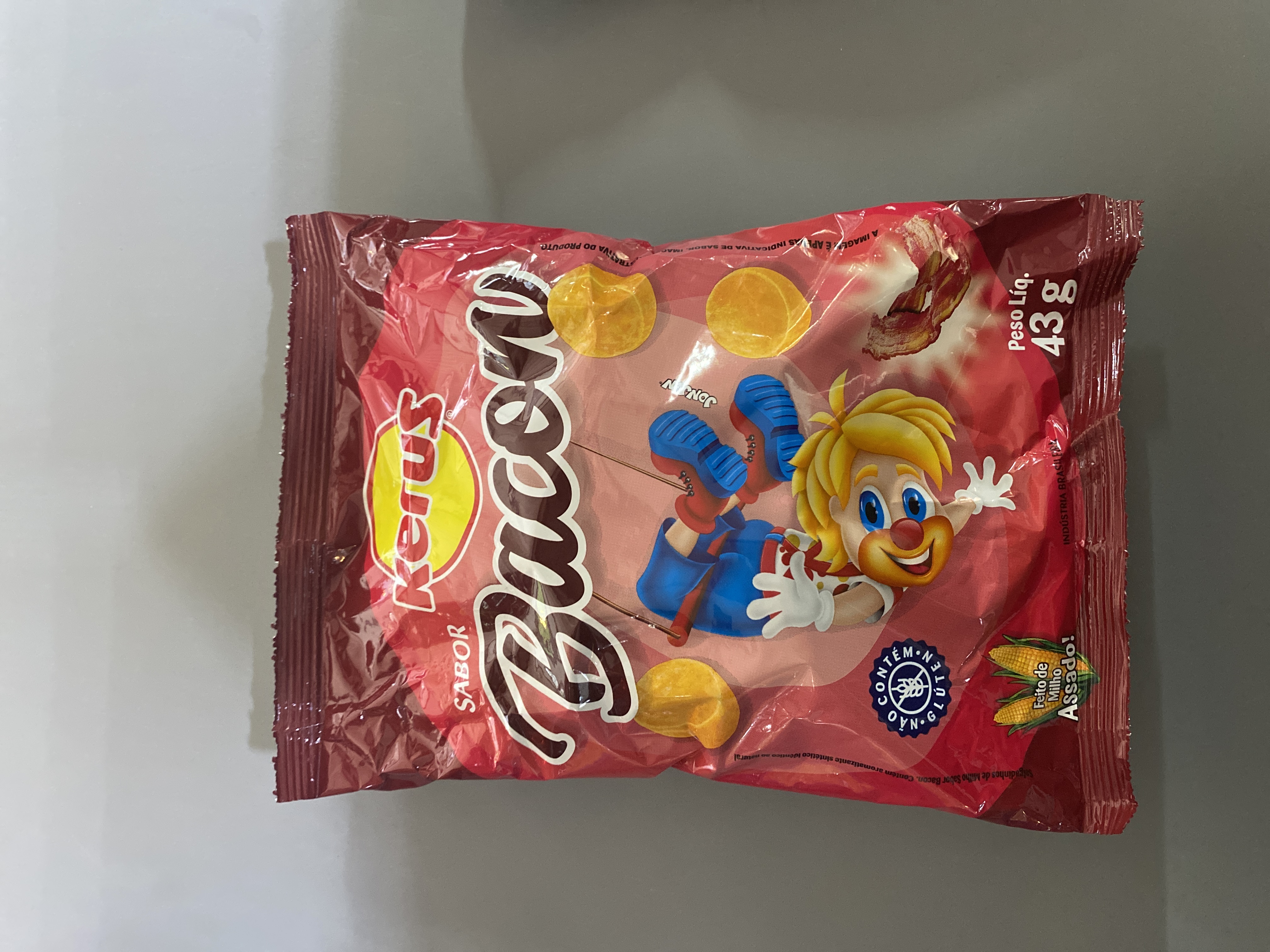Salgadinho bacon