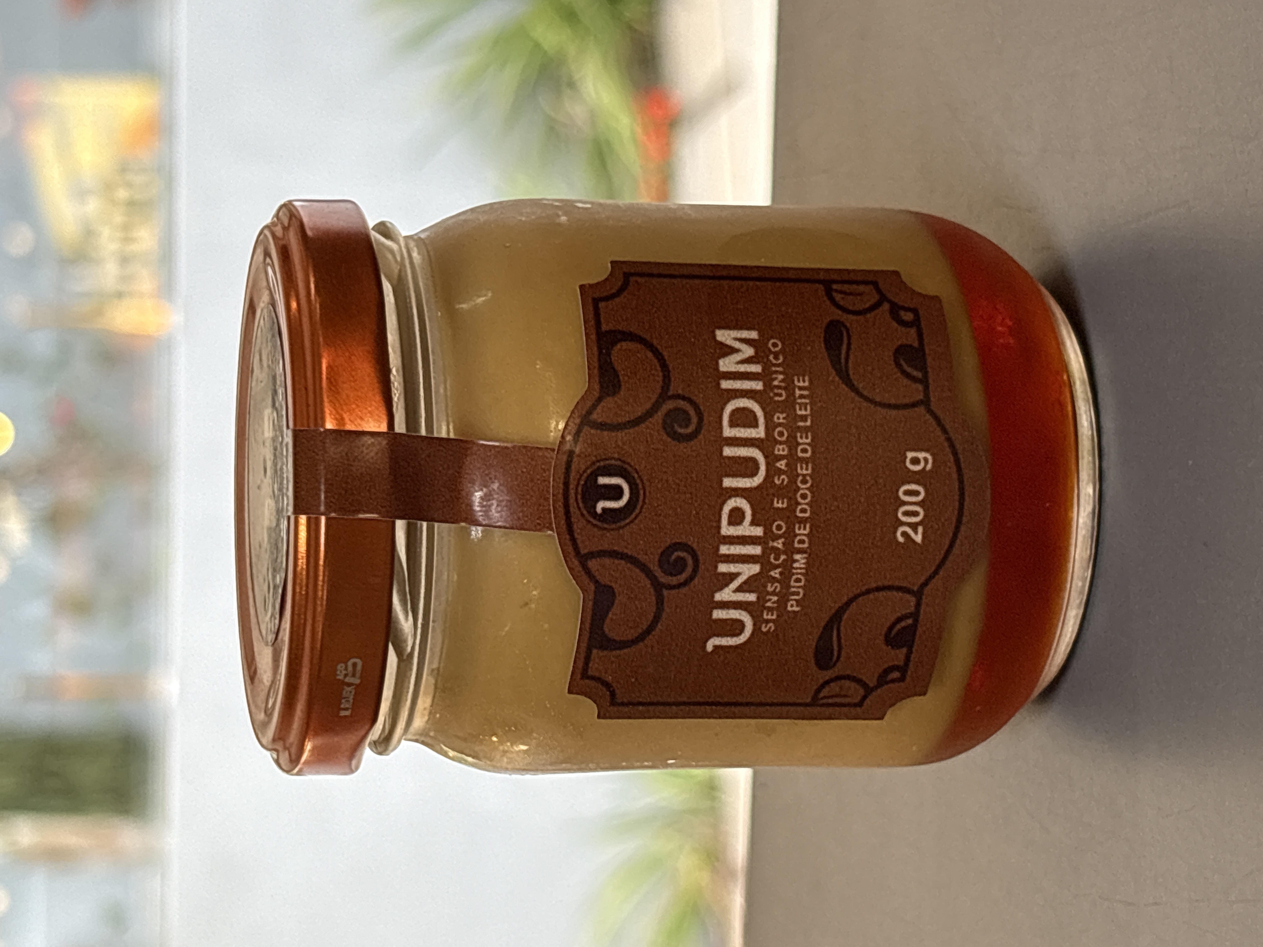 mini pudim de doce de leite