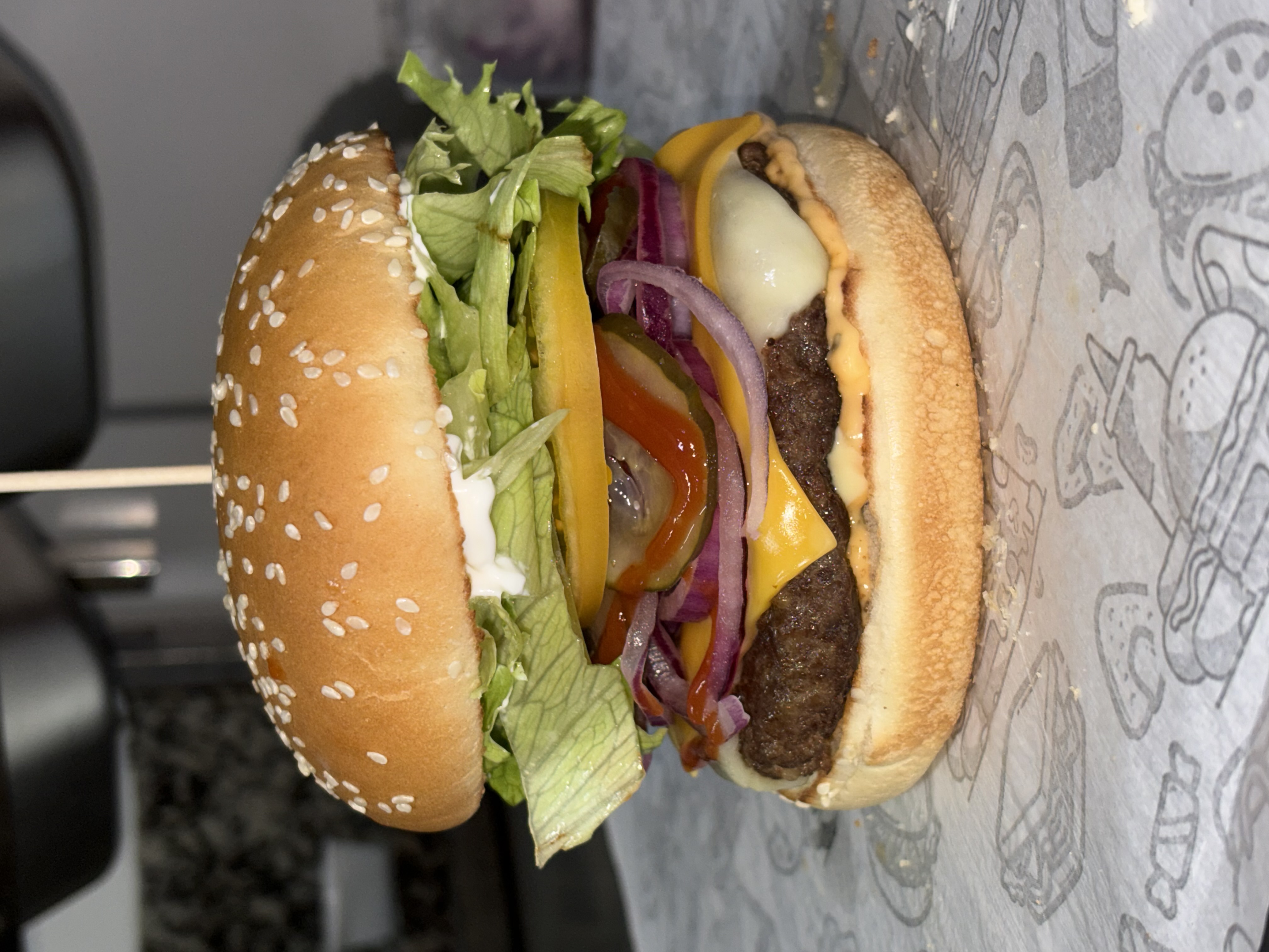Cebolas classic Burger